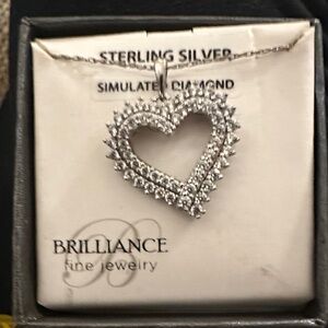 Sterling Silver Heart Necklace